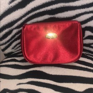 Small Christian Dior makeup bag